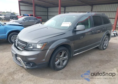 2018 Dodge Journey Crossroad from USA, damaged, VIN 3C4PDCGG5JT188753